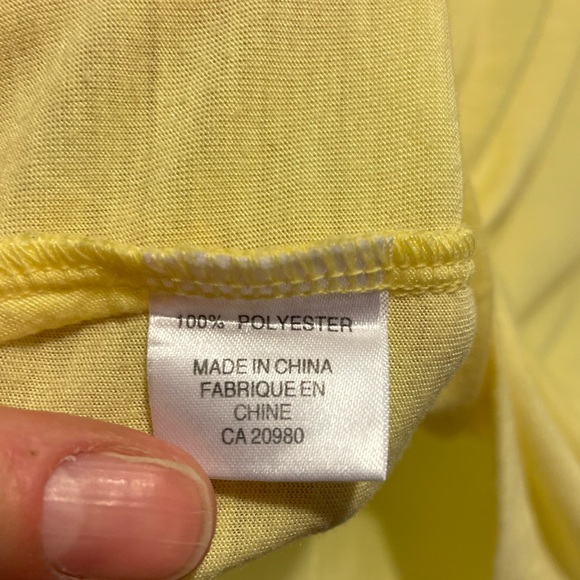 * FREE add-on MarViv yellow t-shirt with embroidered floral neckline - Picture 6 of 6